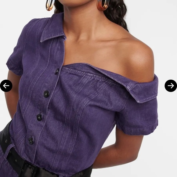 Didu One-Shoulder Denim Jumpsuit ✨ - Picture 3 of 13